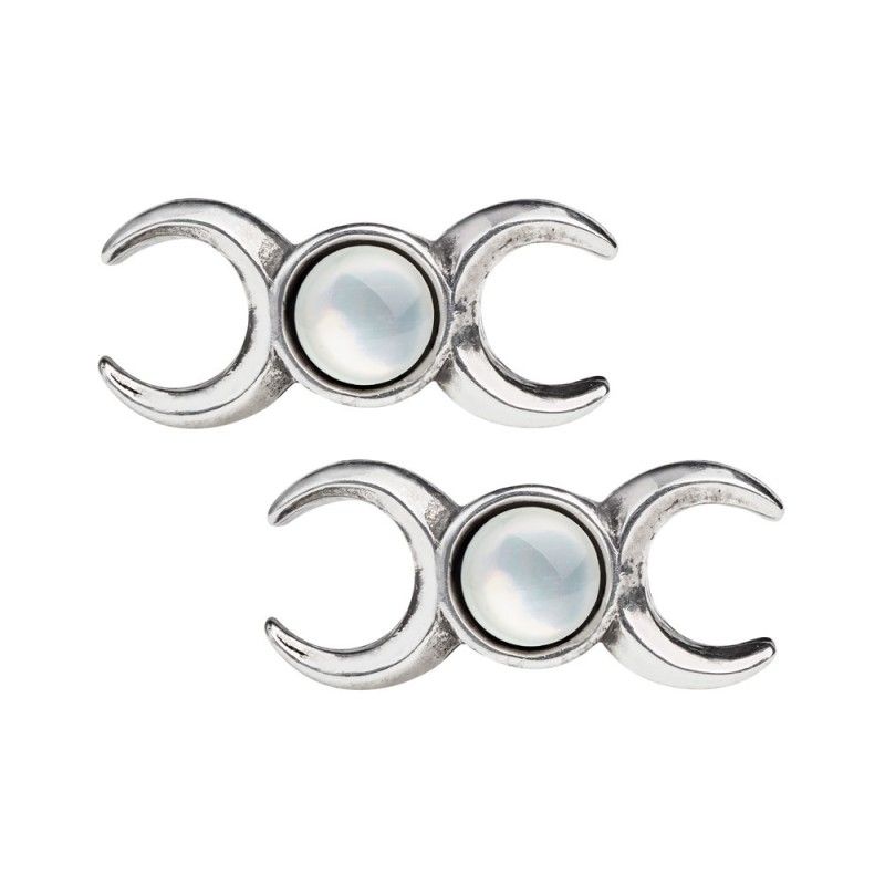 Triple Goddess Earrings [E401]