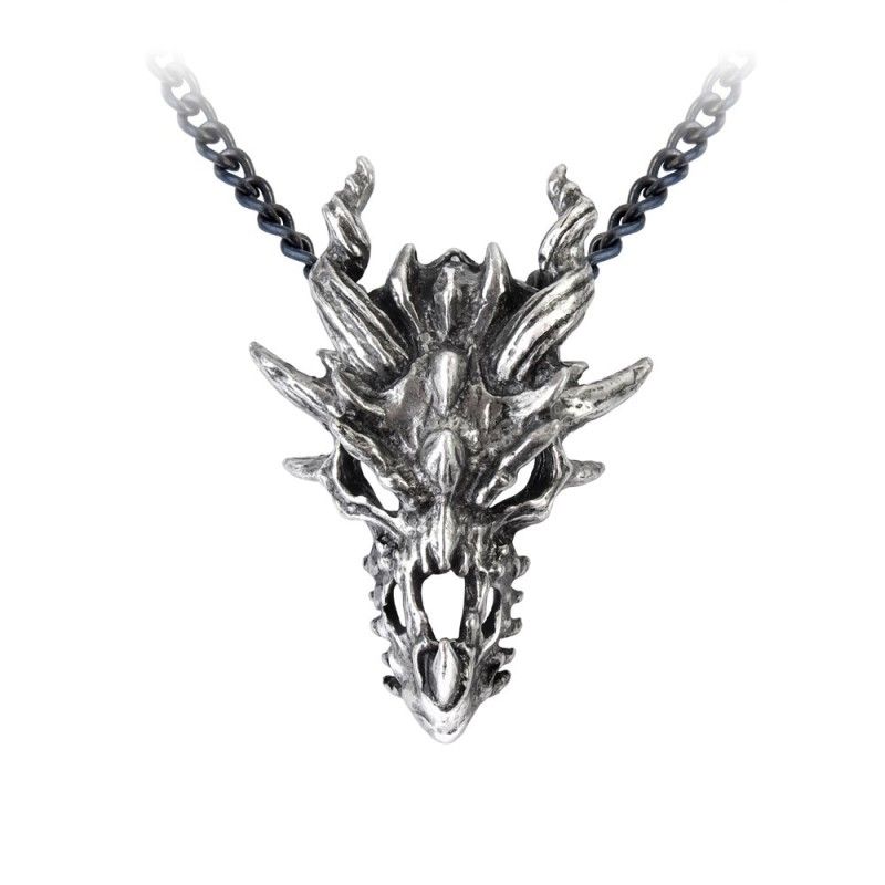 Dragon Skull Necklace [P625]