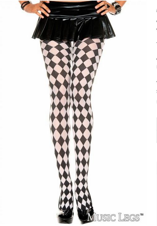 Bas Collants Opaque Harlequin / ML7094