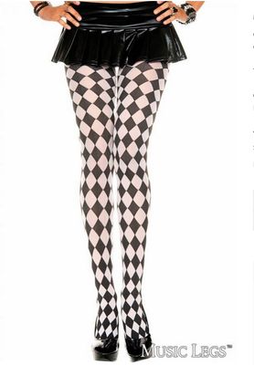 Bas Collants Opaque Harlequin / ML7094