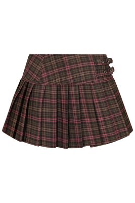 Darkdoll Skirt [SBN216] [BROWN / PINK]