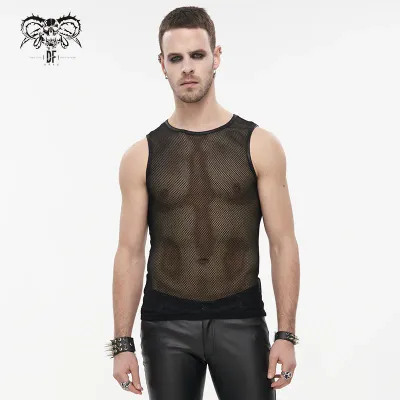 Fishnet Tank Top TT19701 [PLUS]