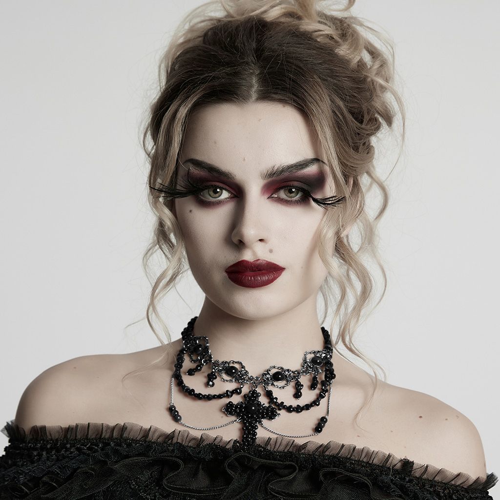 Necklace WS-781 [BLACK]