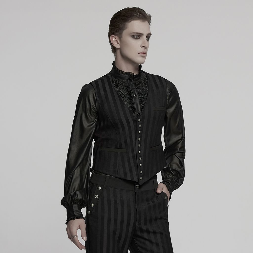 Waistcoat WY-718 [BLACK] [PLUS]