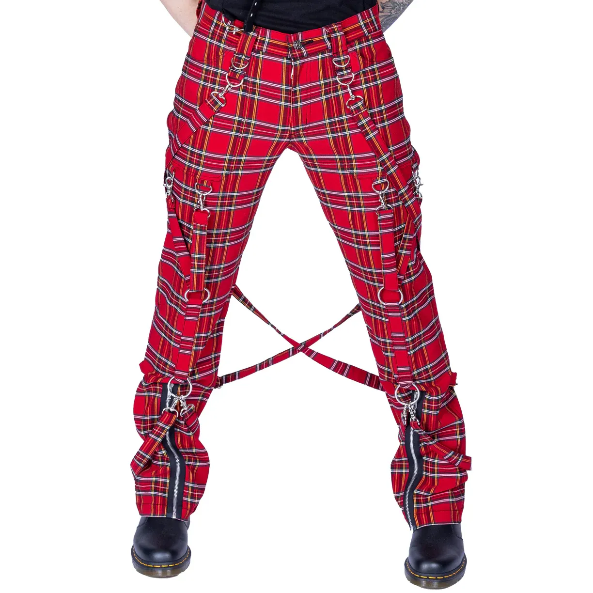 Midas Pants [TARTAN RED]