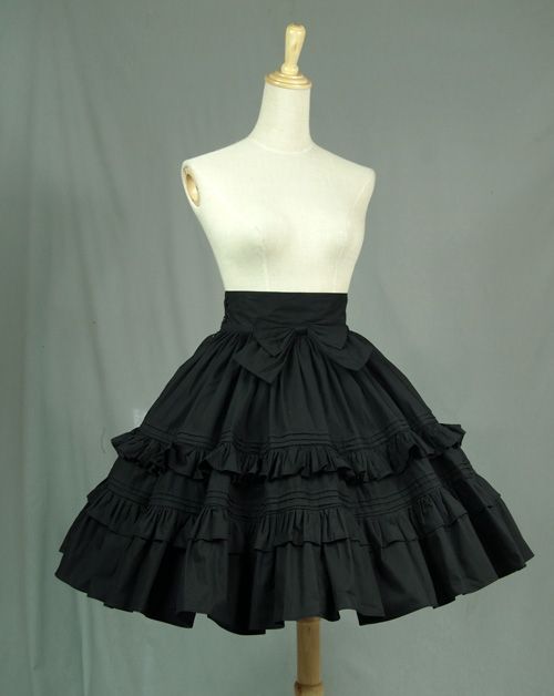 Bow Classic Sweet Skirt [LG-0035]