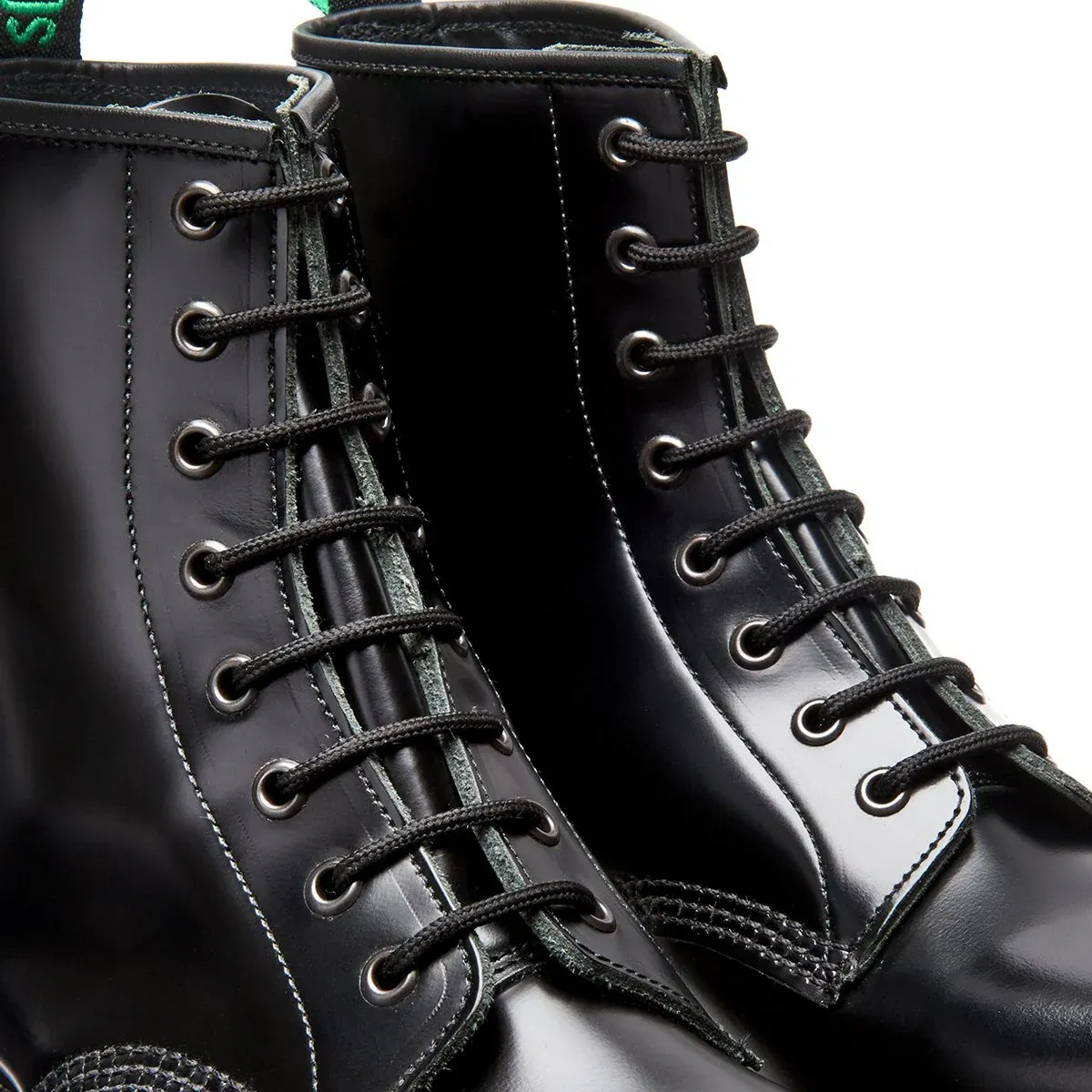 Black Polyester Round Laces 150 cm [Laces-PolRo-150cm-Blk]