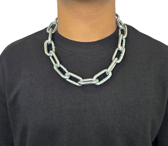 Heavy Metal Neck Chain in Silver Color CK992HV-SQ