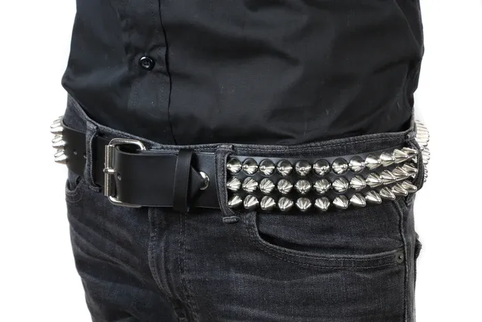 Silver Stud Belt BT153