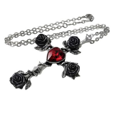 Black Rosifix Necklace [P758]