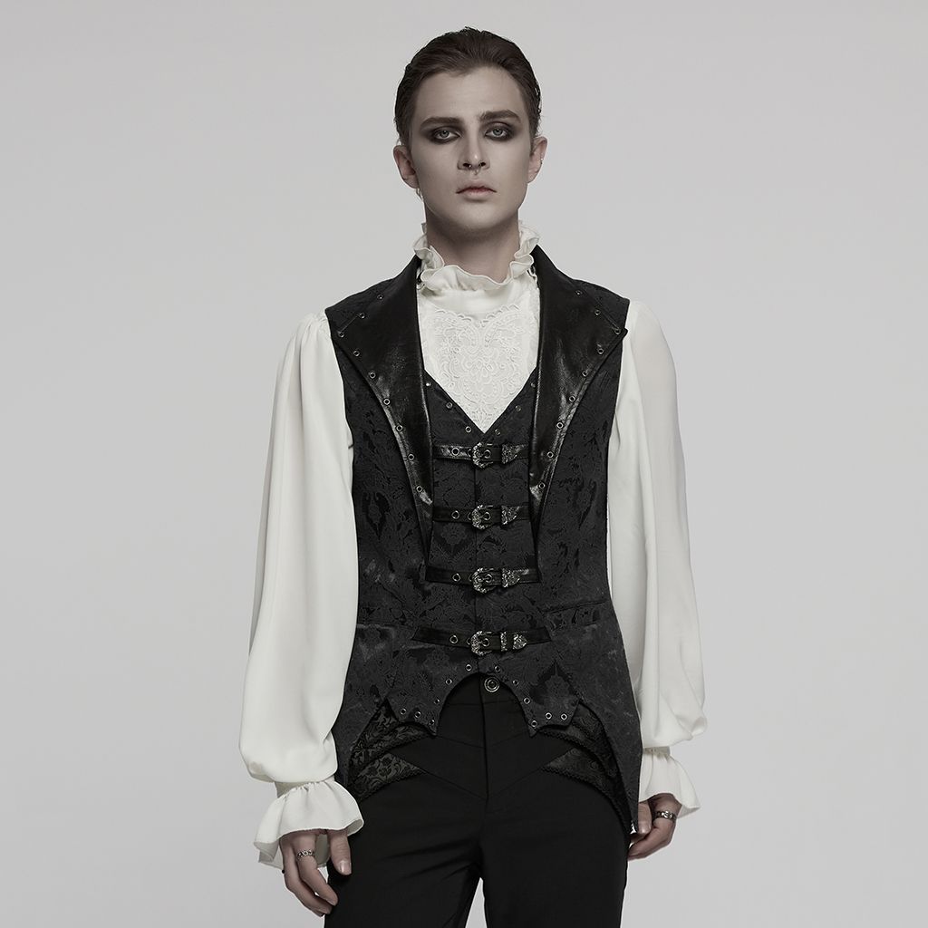 Waistcoat WY-1765 [BLACK] [PLUS]