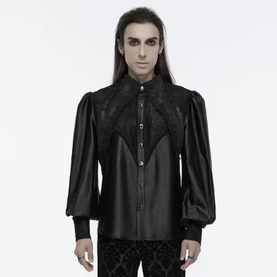 Shirt WY-1675 [BLACK] [PLUS]
