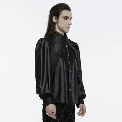 Shirt WY-1675 [BLACK] [PLUS]