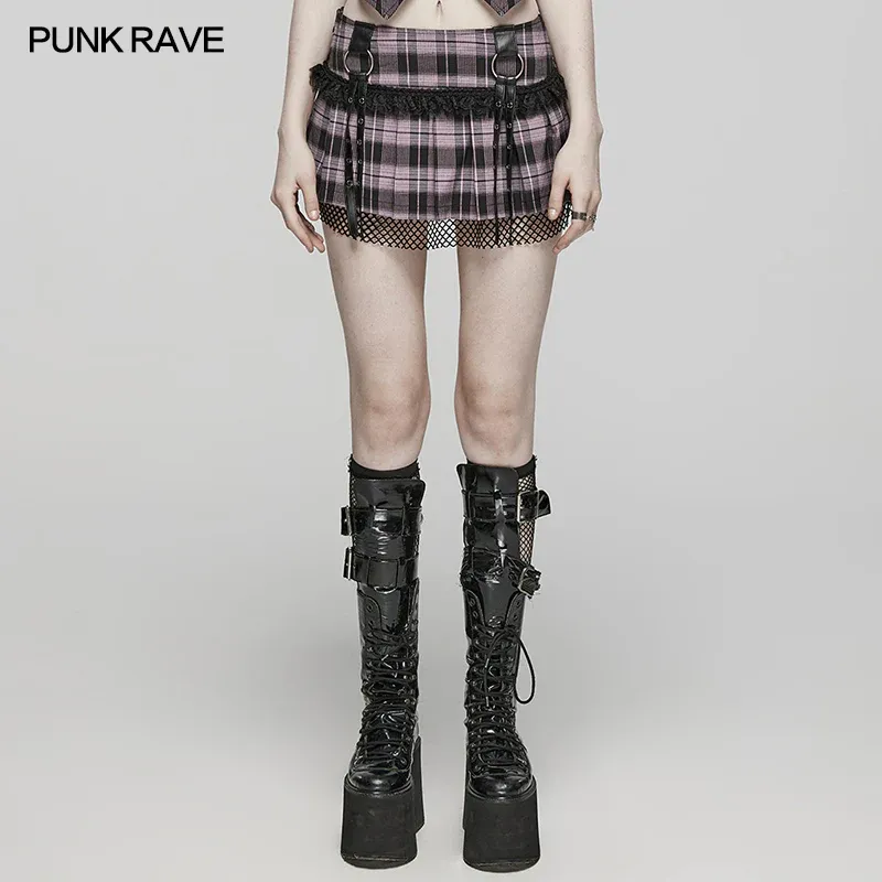 Skirt WQ-719 [PALE PINK]