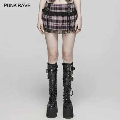 Skirt WQ-719 [PALE PINK]