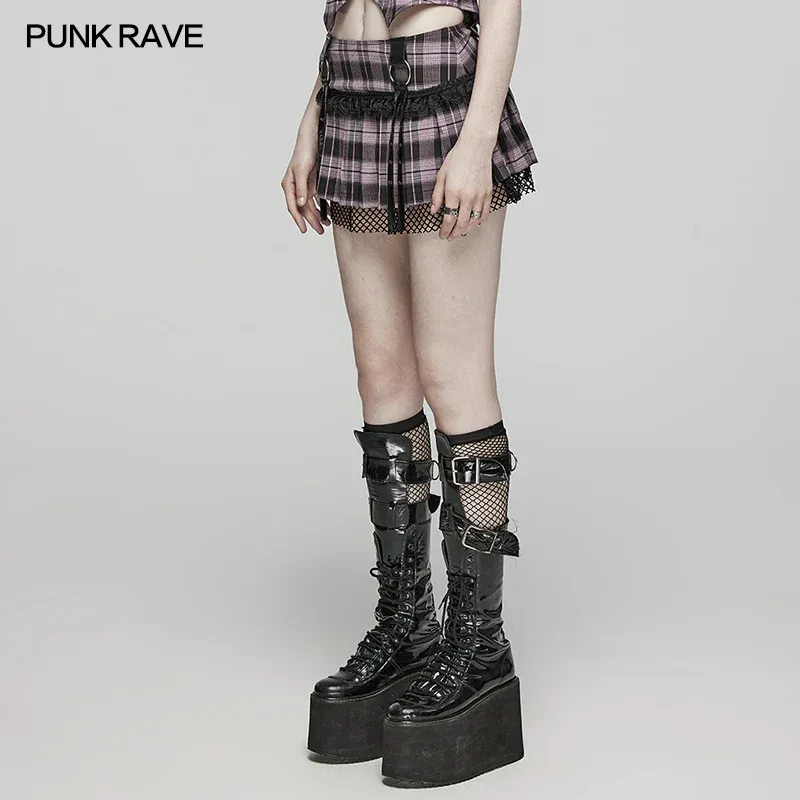 Skirt WQ-719 [PALE PINK]