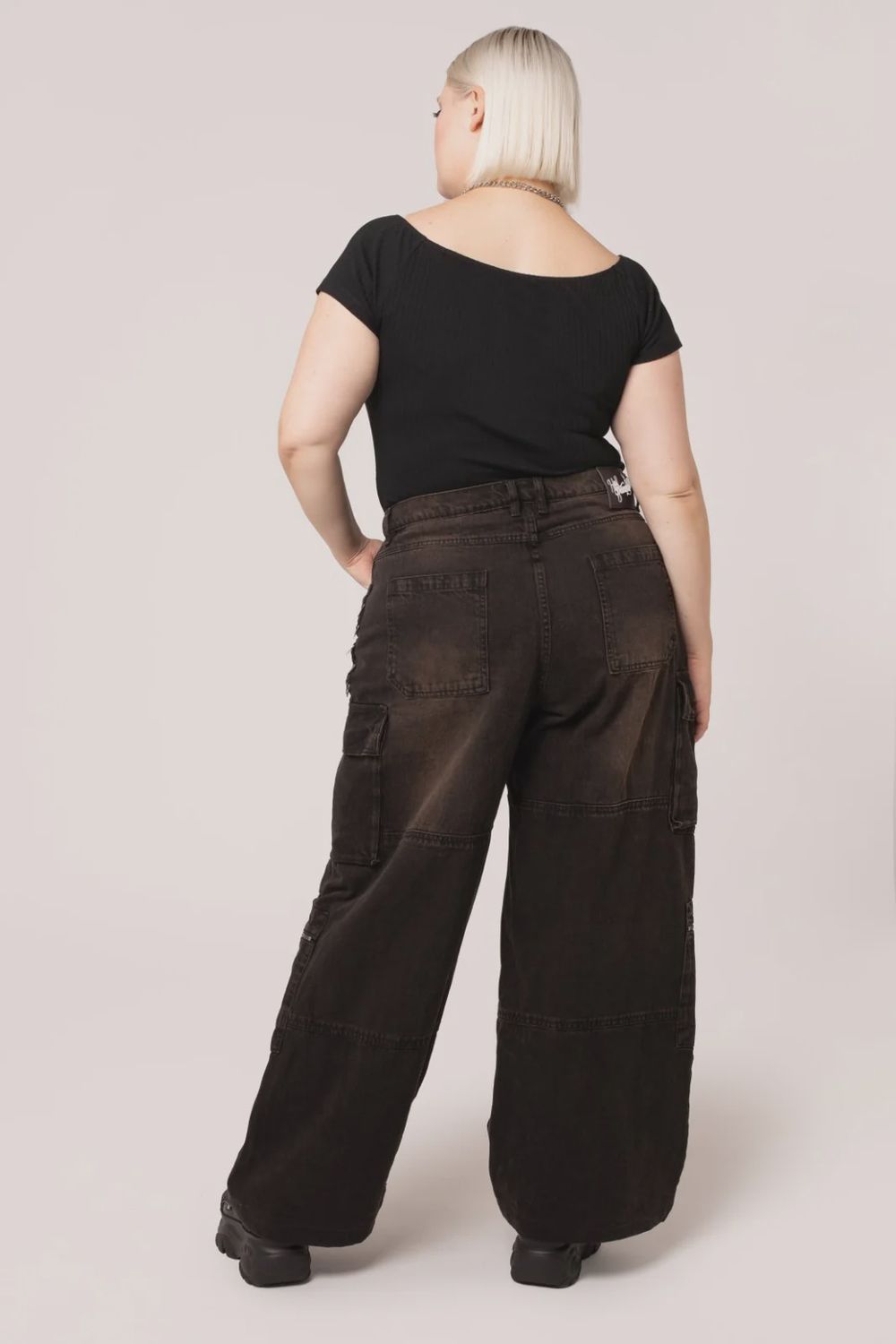 Brown Cameron Jeans [PLUS]