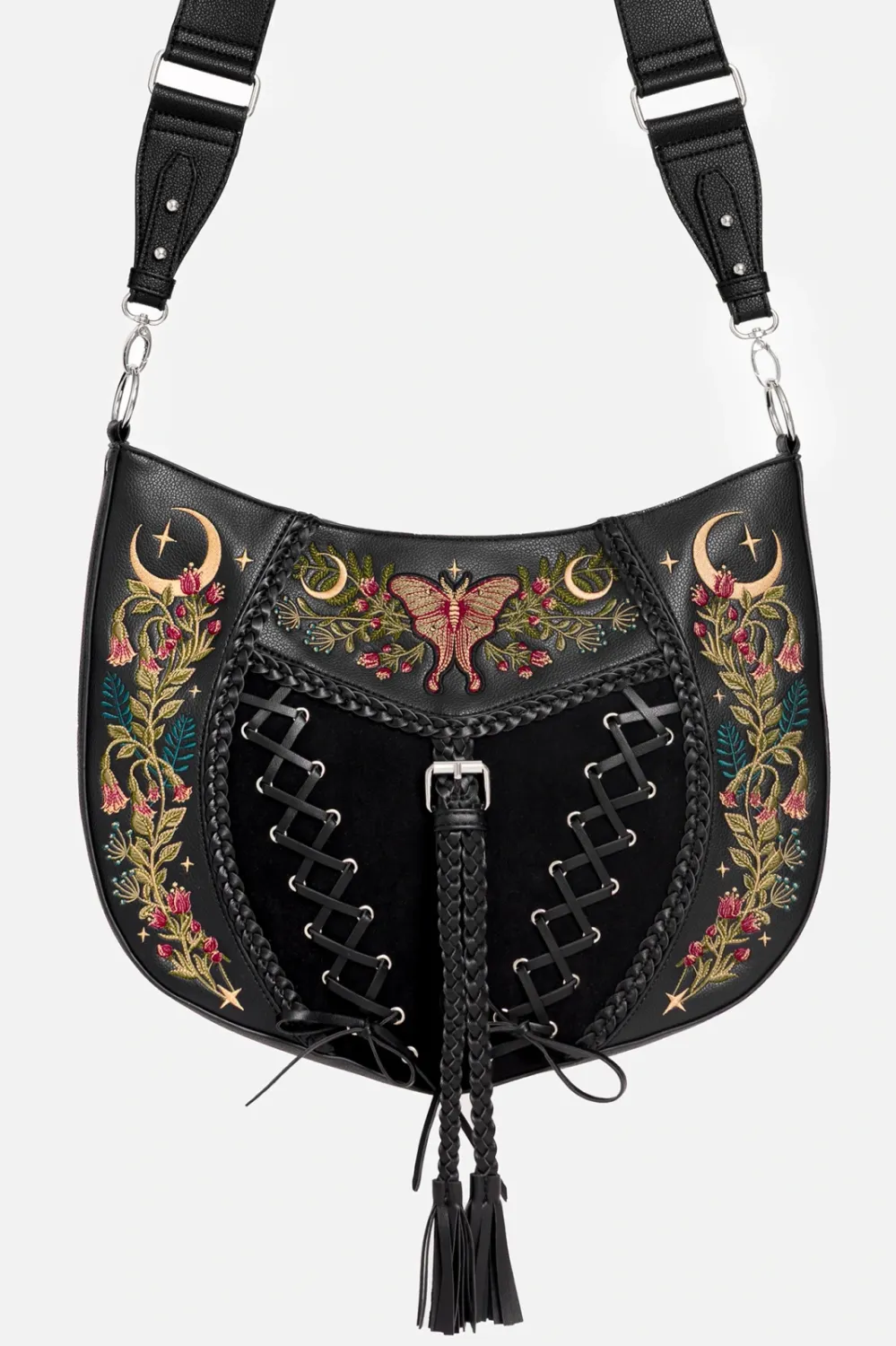 Wild Incantations Embroidered Bag