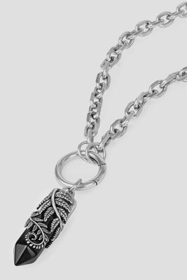 Crystal Fern O-Ring Choker