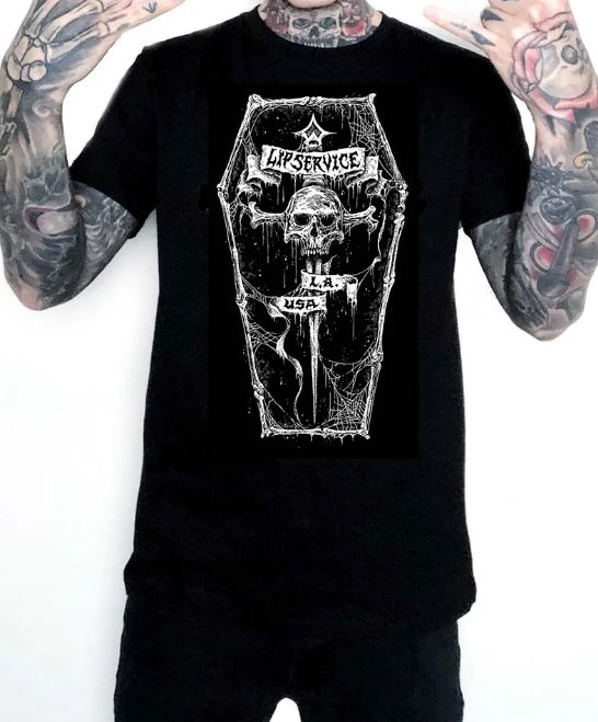 Coffin T-Shirt [LS-215] [PLUS]