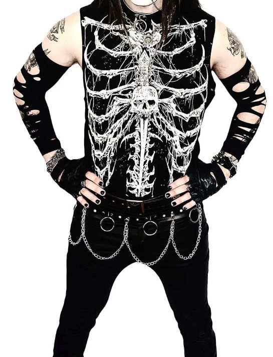 Dead Inside Unisexe Tank Top [LS-240]