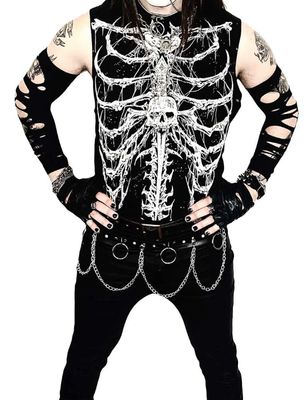 Dead Inside Unisexe Tank Top [LS-240]