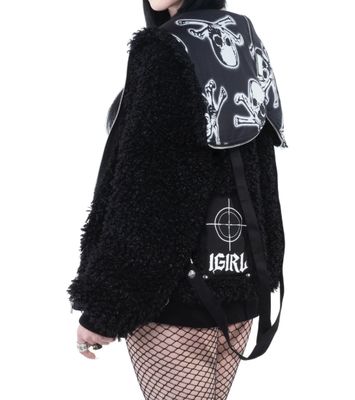 Lip Service X iGirl Bleed Bomber Faux Fur Jacket [LS-232]