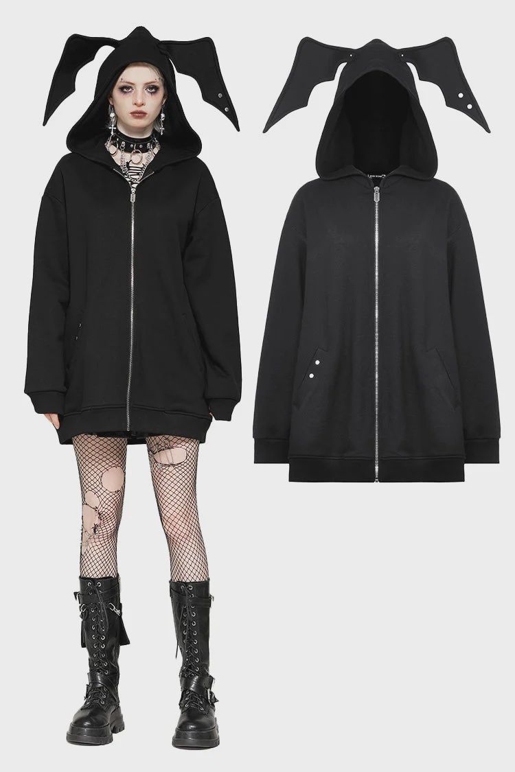 Hoodie with Bat Wings JW255