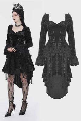 Dovetail Velvet Dress DW938