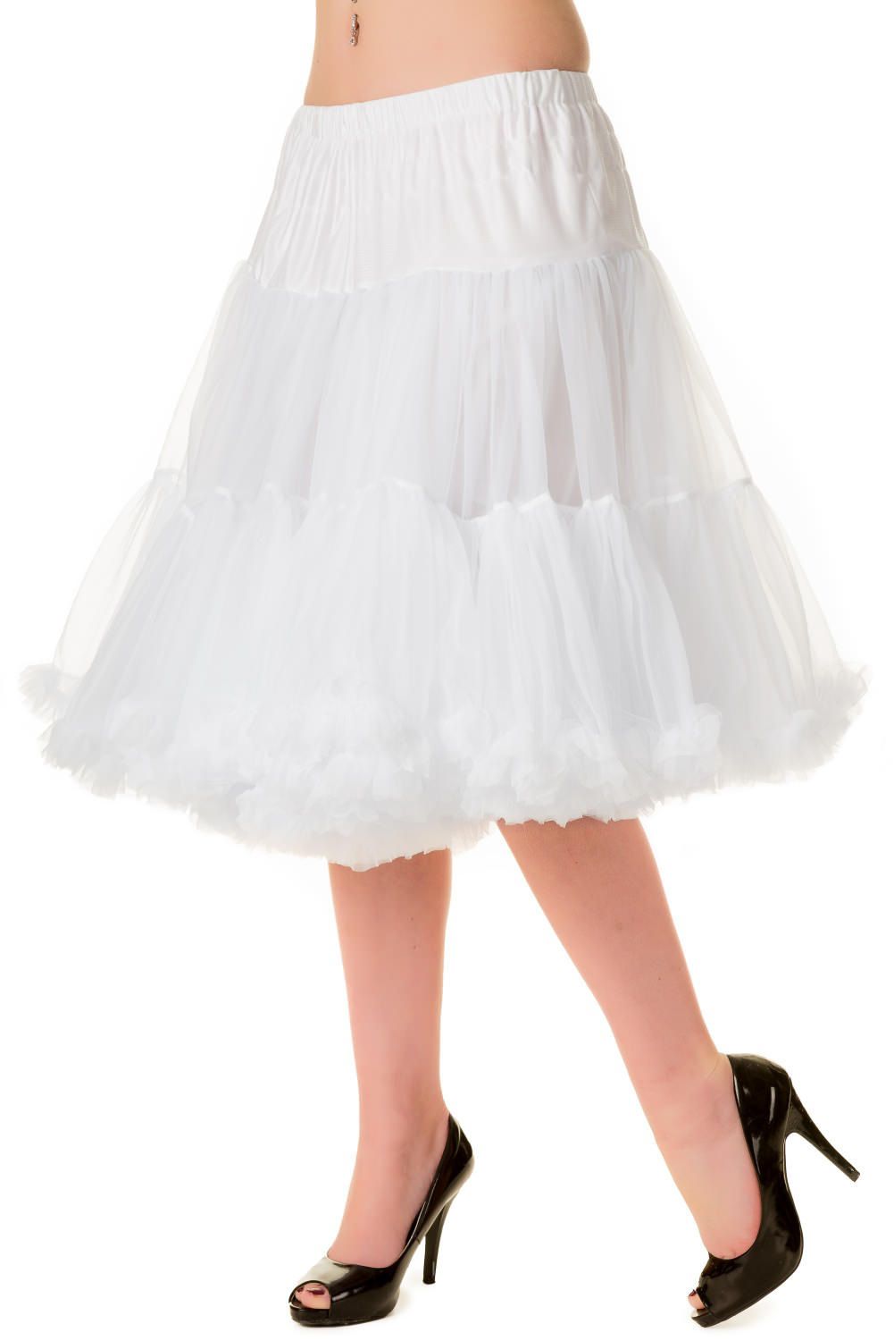Crinoline Starlite [SBN235] [WHITE] [PLUS]