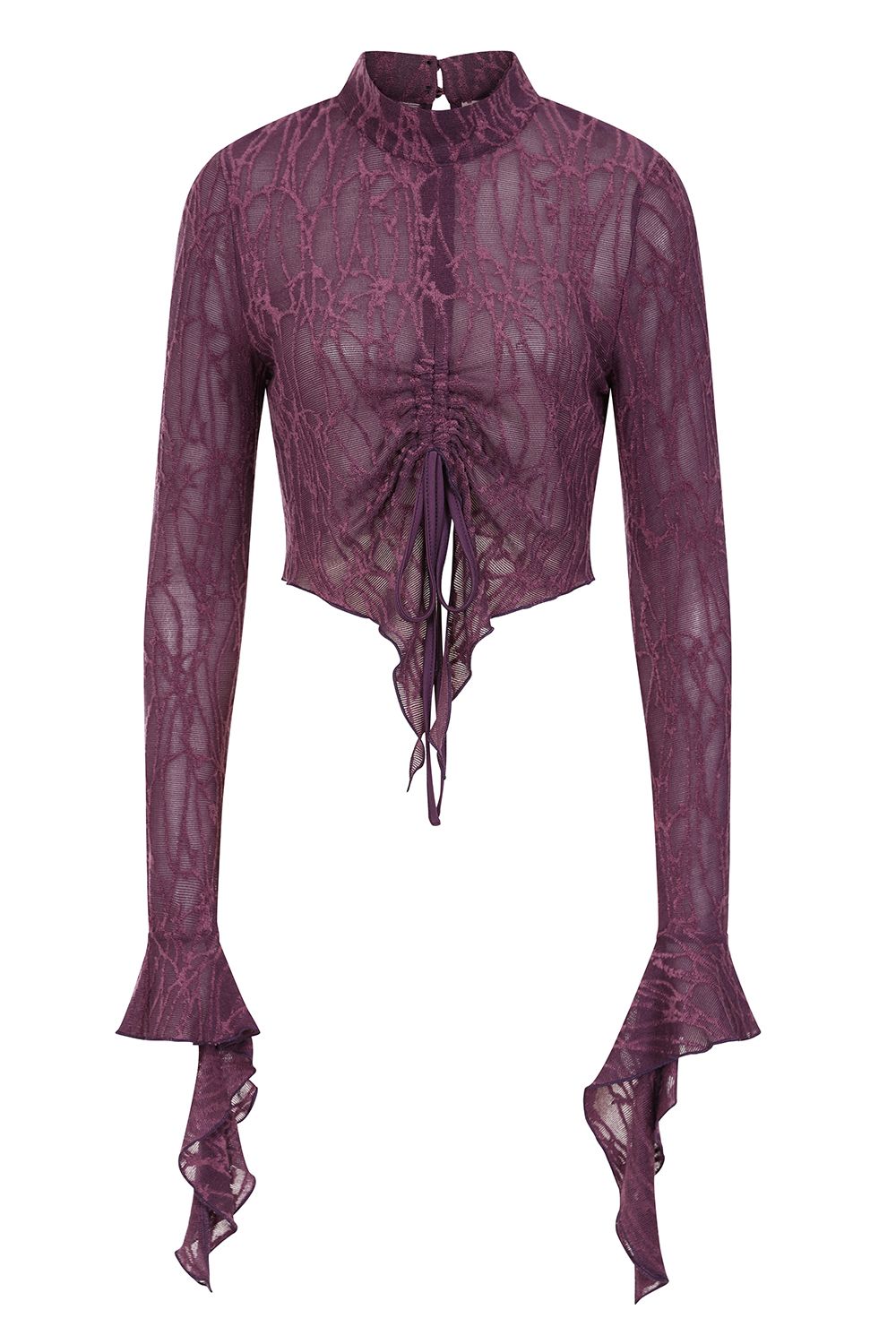 Abyssia Shirt [TP10718] [EGGPLANT]