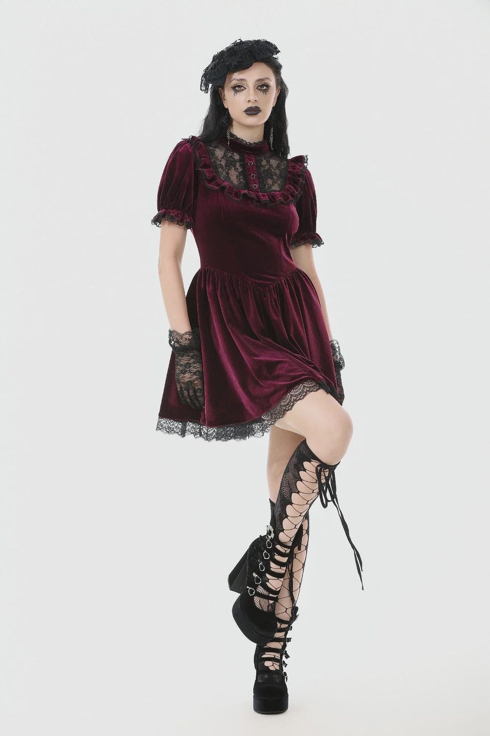 Velvet Dress DW1117