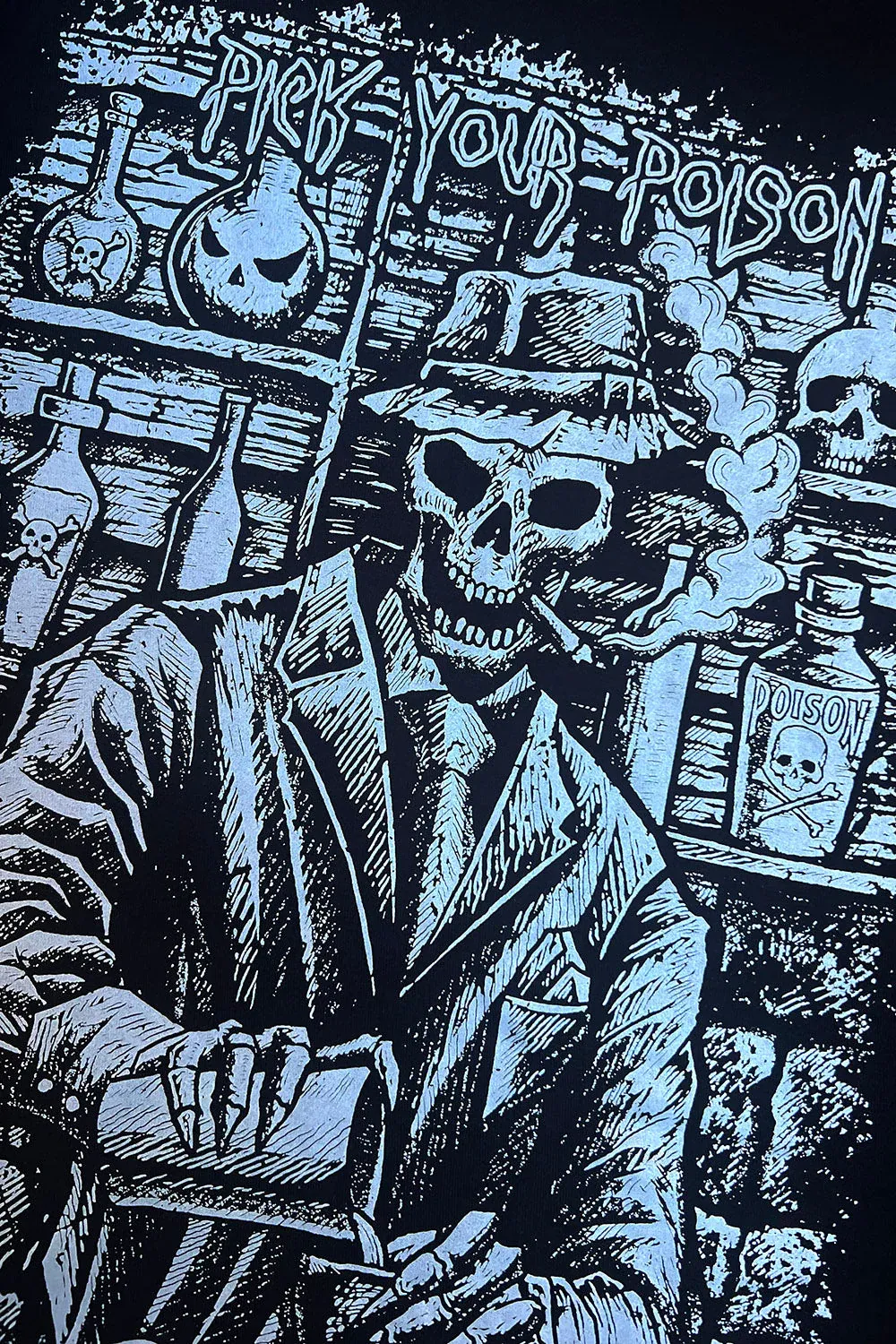 Pick Your Poison Skeleton Men's T-Shirt