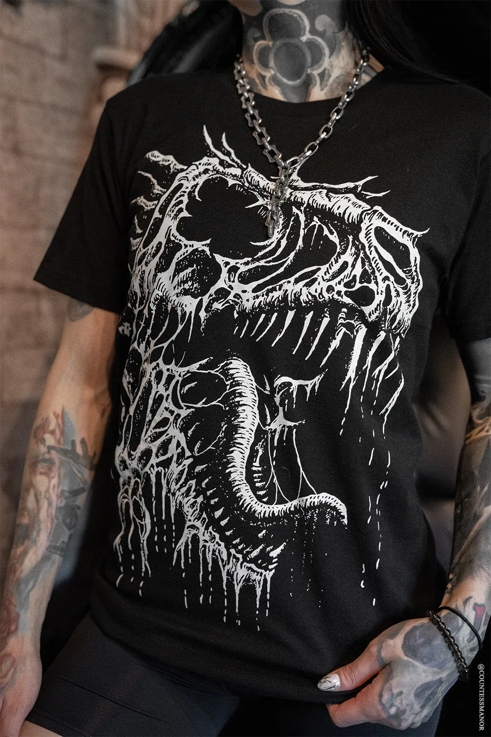 Extinction Dinosaur Bones Men's T-Shirt