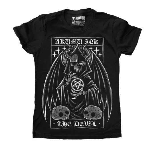 T-Shirt The Devil Tarot Card Woman