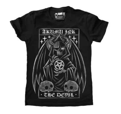 T-Shirt The Devil Tarot Card Woman