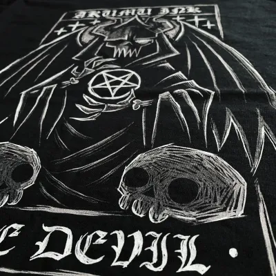 T-Shirt The Devil Tarot Card Woman