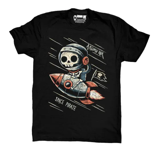T-Shirt Space Pirate Men