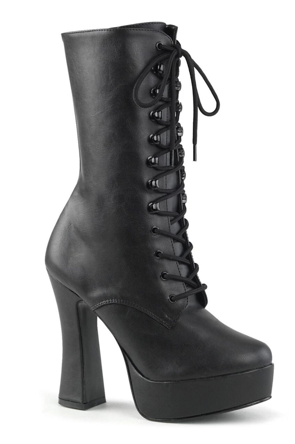 High-Heeled Platform Boots ELE-1020/B/PU