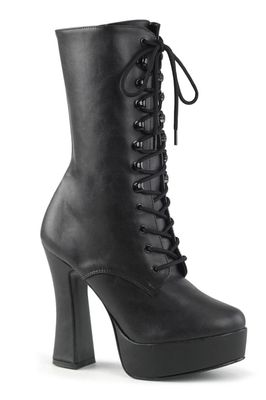 High-Heeled Platform Boots ELE-1020/B/PU