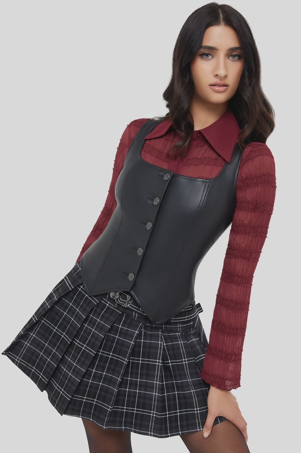 Enchantor Bustier Shirt [PLUS]