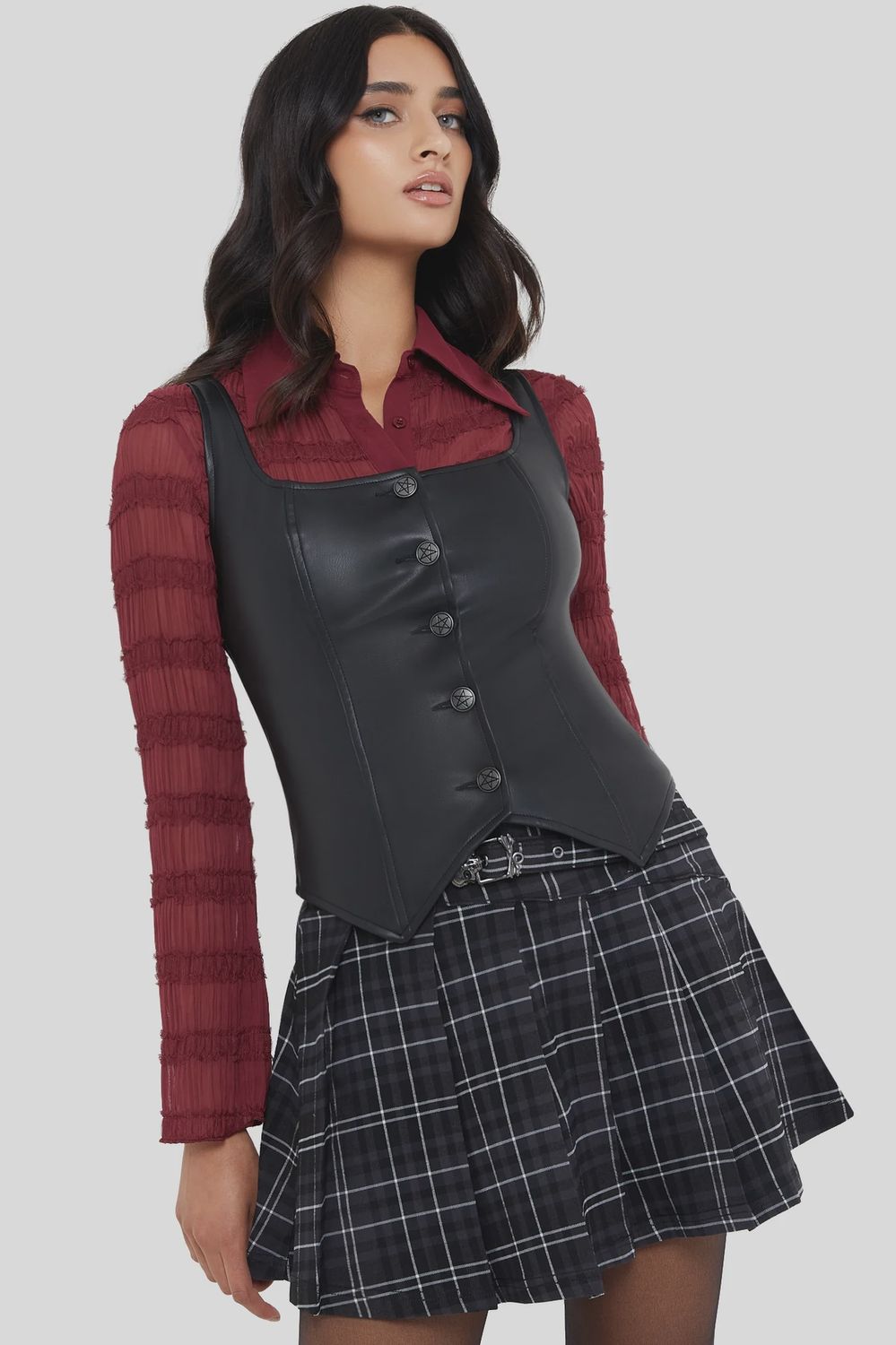 Enchantor Bustier Shirt [PLUS]