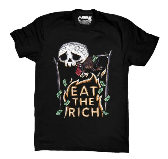 T-Shirt Eat the Rich Men