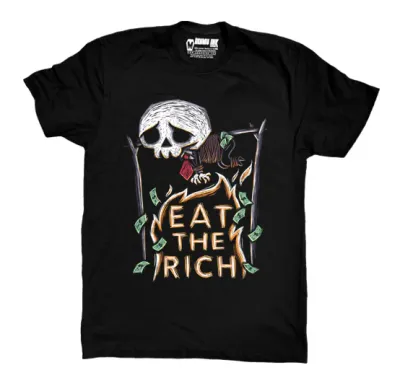 T-Shirt Eat the Rich Men