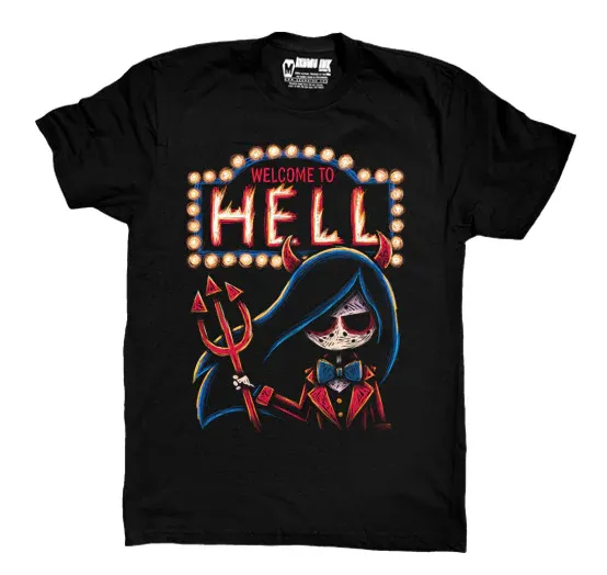 T-Shirt Welcome To Hell Men
