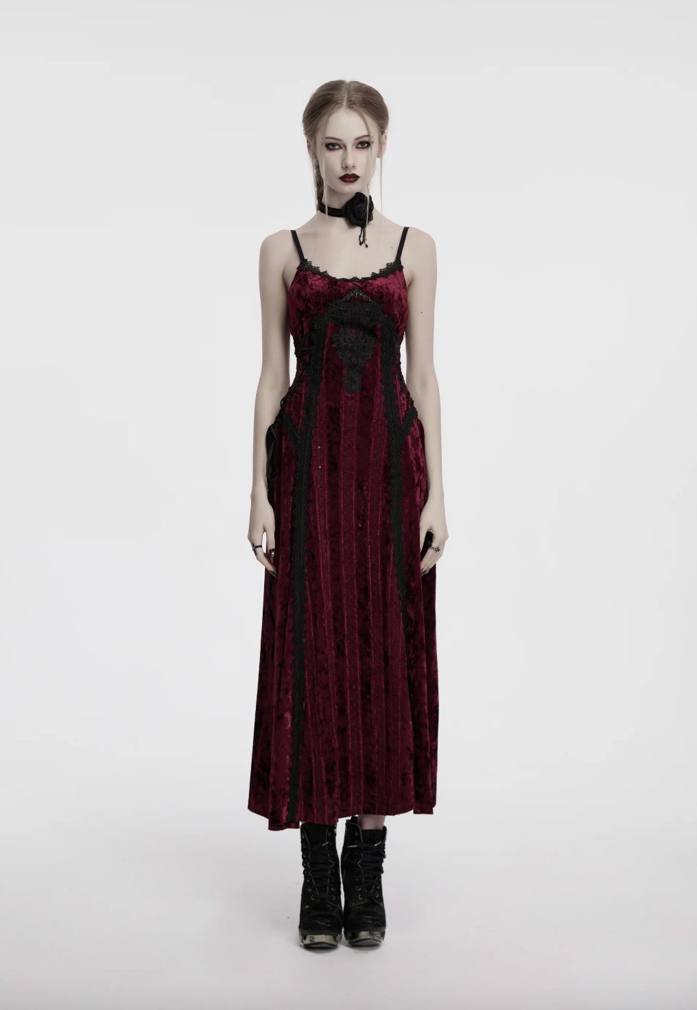 Dress OQ-856 [RED]