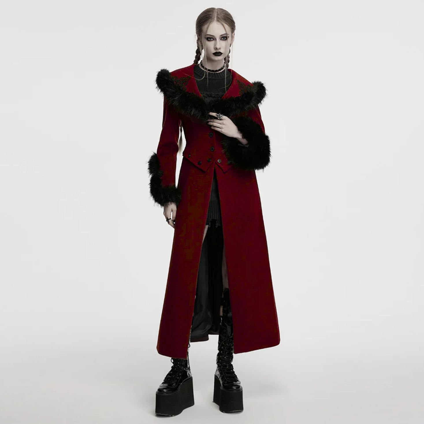 Coat OY-1754 [RED]