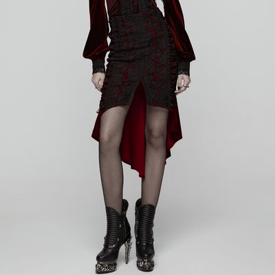 Skirt WQ-876 [RED]
