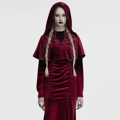 Pom-Poms Cape OPY-444 [RED]