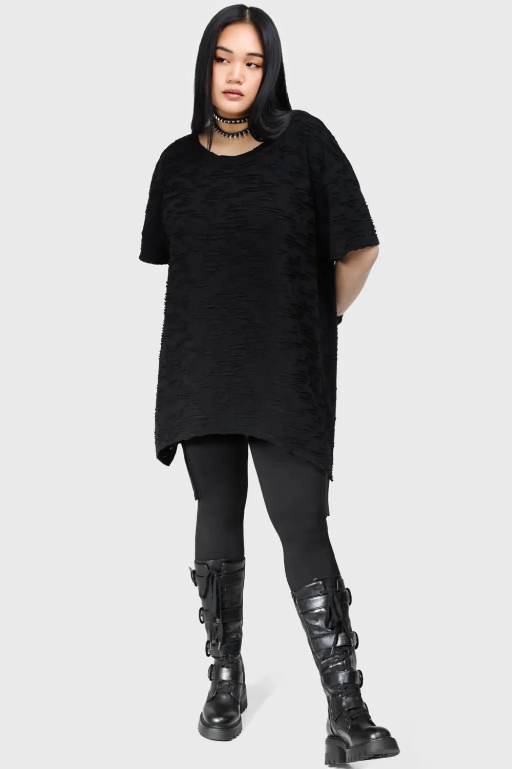 Phantasmira Short Sleeve Top [PLUS]